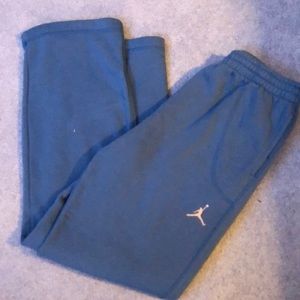 Jordan Sweatpants Size Kids Large Blue